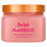 pink hibiscus shea sugar scrub