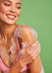 Mini Pink Hibiscus Foaming Gel Wash