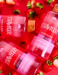 strawberry foaming gel wash