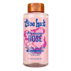 moroccan rose foaming gel wash