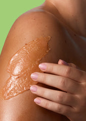 pink hibiscus shea sugar scrub