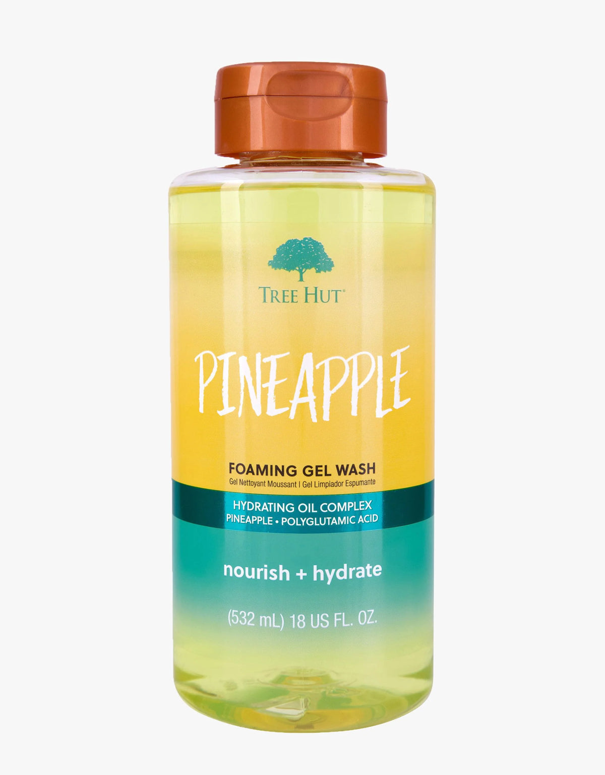 pineapple foaming gel wash